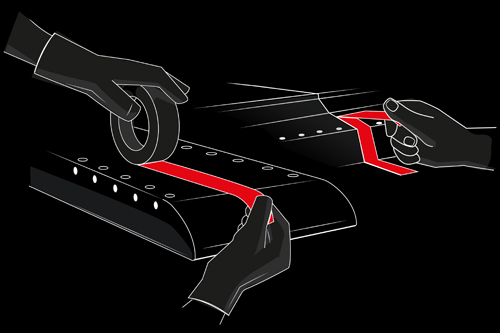 Taśmy maskujące 3M 101E i 201E