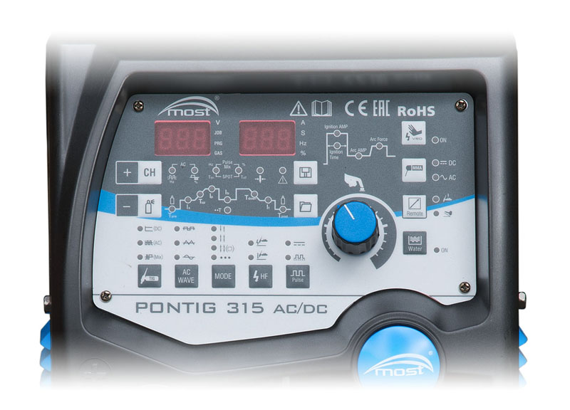 PONTIG 315 ACDC panel