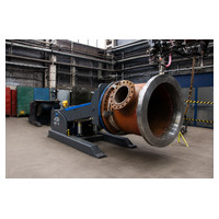 Pozycjoner hydrauliczny MOST MHP do spawania elementu cylindrycznego