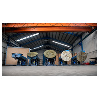 Pozycjonery hydrauliczne trzyosiowe MOST MHP ustawione w hali produkcyjnej