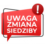 uwaga zmiana lokalizacji