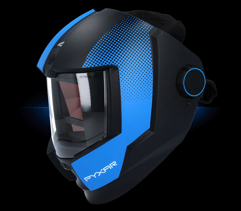 MOST PYXAR New, revolutionary welding helmet available exclusively from RYWALRHC!