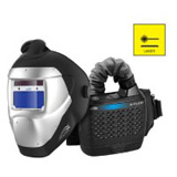 Przyłbica do spawania laserowego MOST 100LW AIR z systemem wymuszonego przepływu powietrza MOST R-FLOW