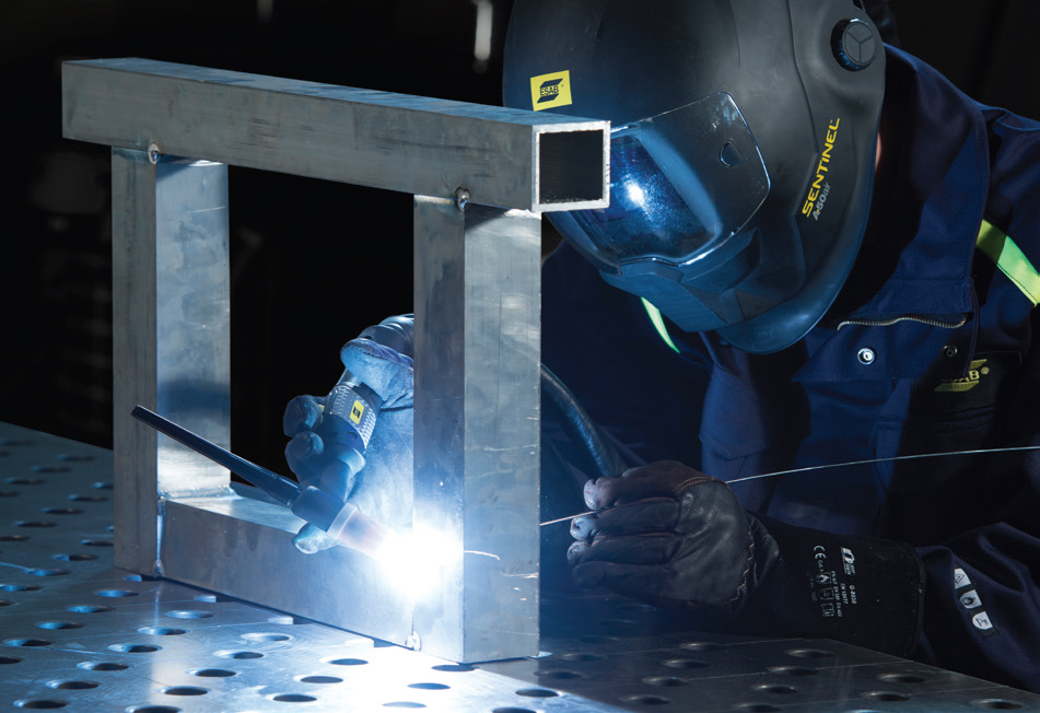 Zalety TIG